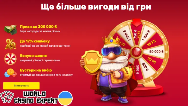 Бонуси для гравців у казино SlotoKing в Україні